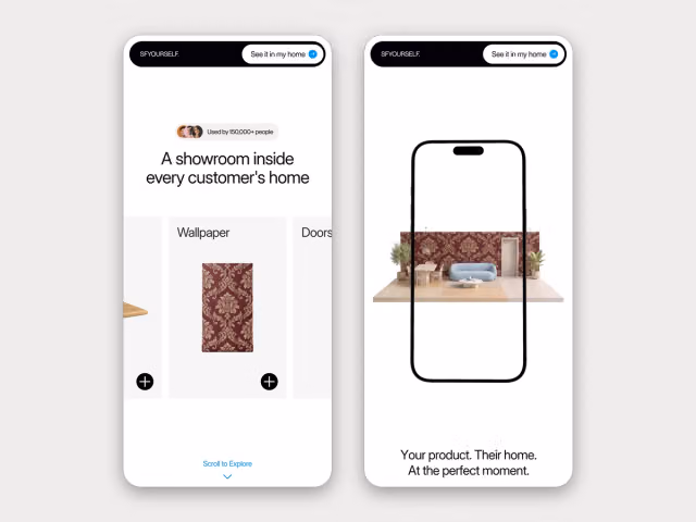 See for Yourself website, mobile screen 8